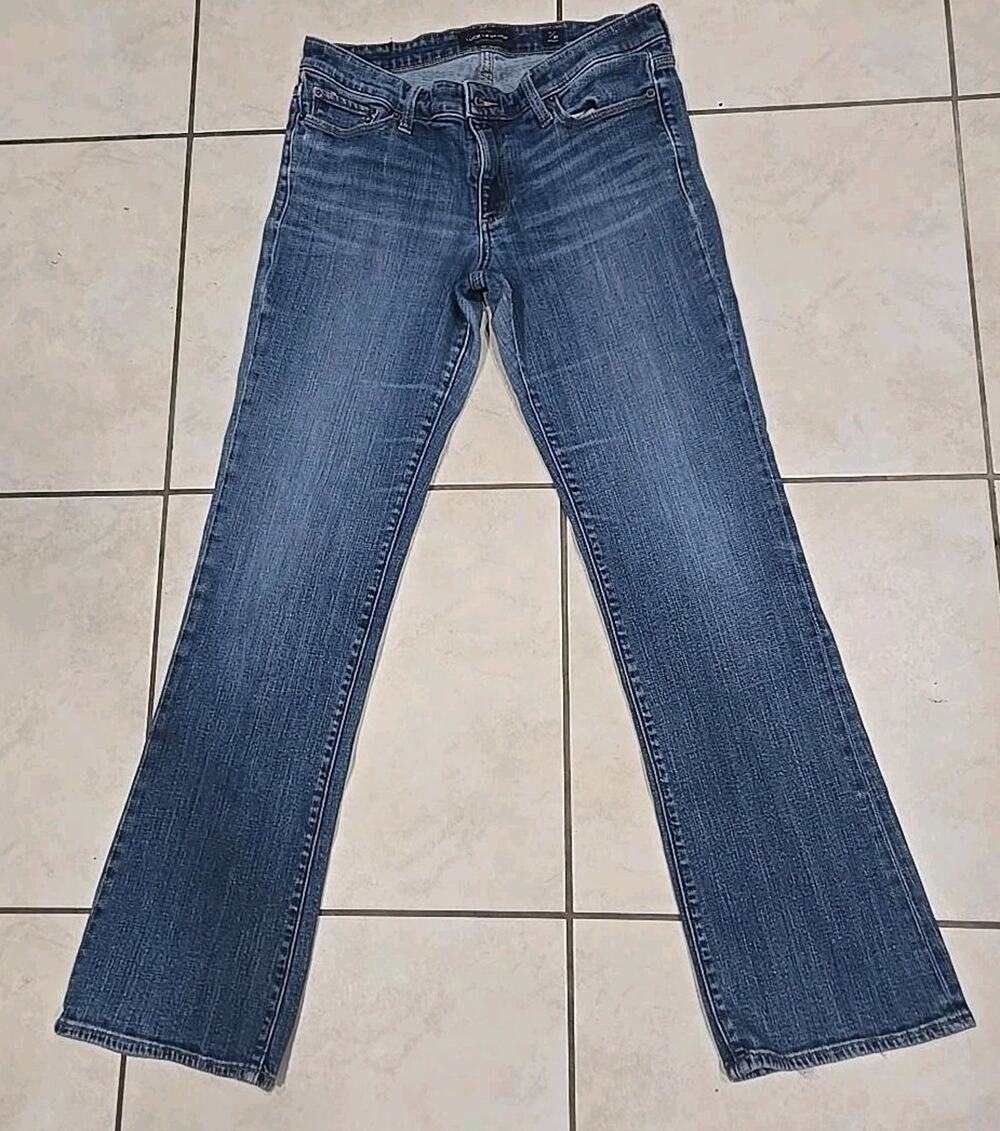 Lucky Brand Sweet Boot Jeans Womens 10/30 Regular Blue Wash Bootcut Denim #0272